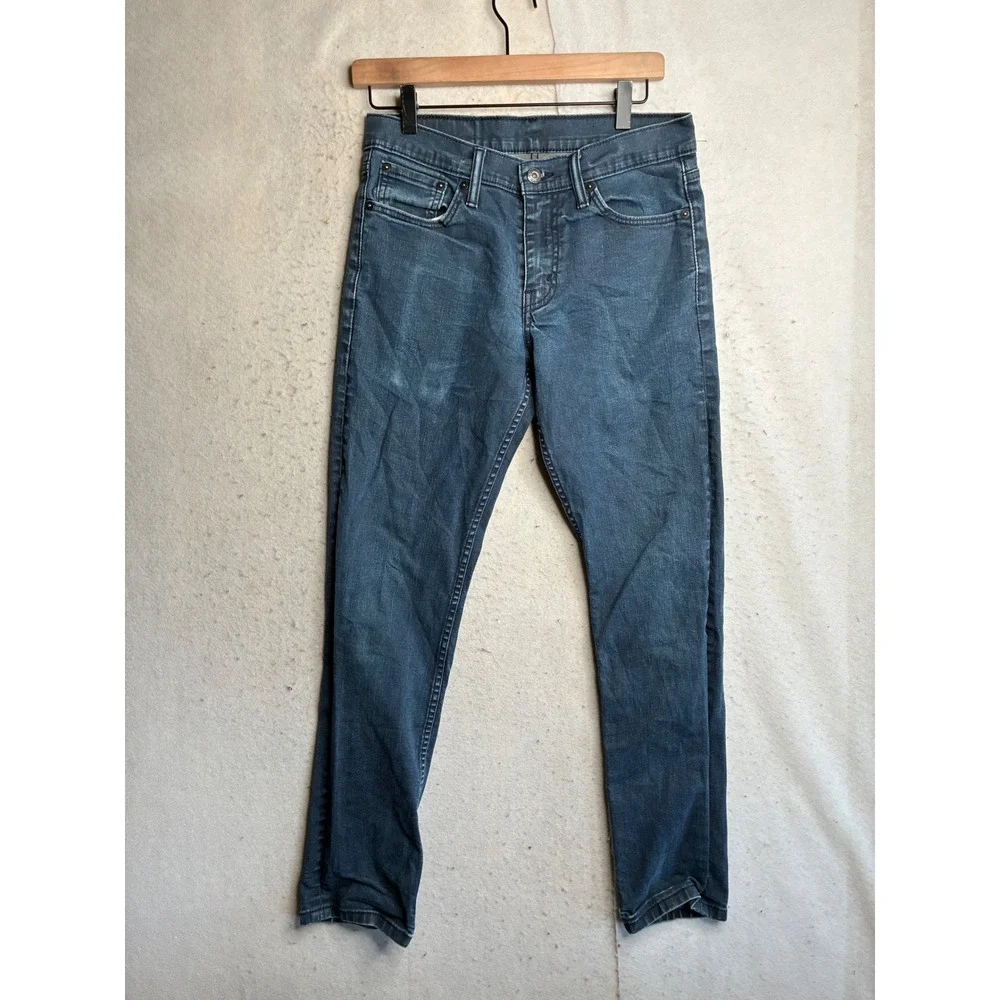 Levis 511 Slim Fit Jeans Mens 30x32 Dark Wash Blue Denim 04511-2274